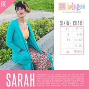 LuLaRoe Sarah duster sweater